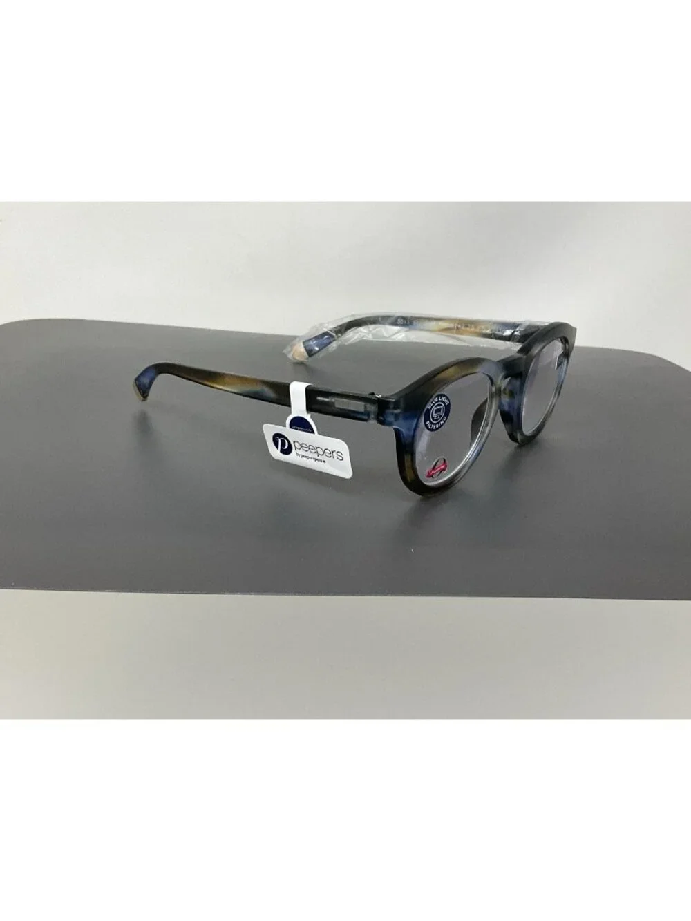 PEEPERS Stardust Focus, Multicolor Horn Reading Glasses +2.75 Blue Light Filter